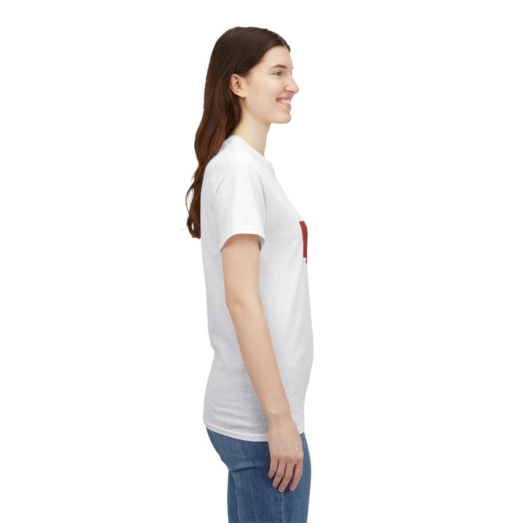 TravelinJava Lock Logo Tee | Unisex Heavy Cotton Tee - Gildan 5000