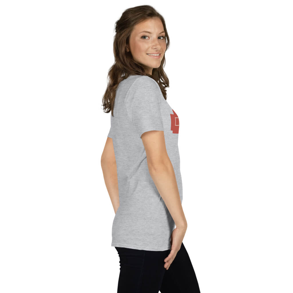 Short-Sleeve Unisex T-Shirt Logo Big