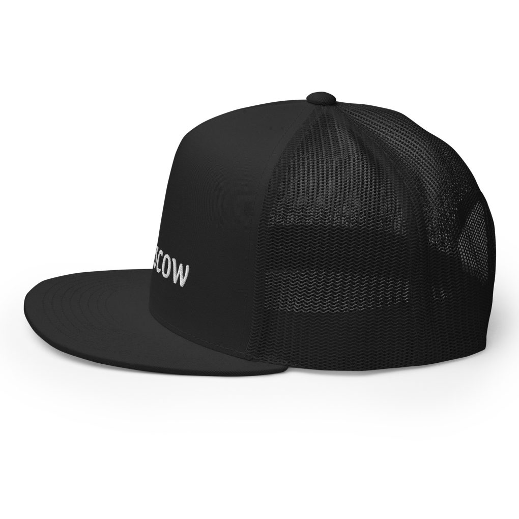 "iN Moscow" Heritage Trucker Cap: The Silhouette of Sharp Focus