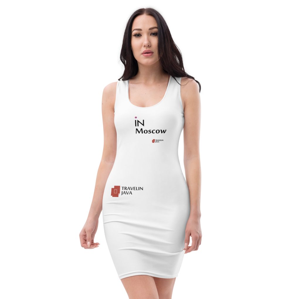 "iN Moscow" Bodycon Dress – Precision in Form