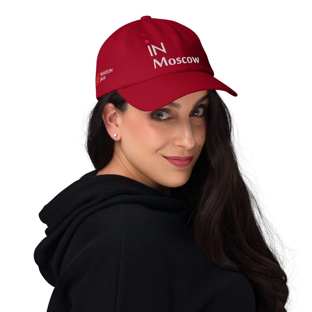 Classic Dad Hat "iN Moscow" | Yupoong 6245CM