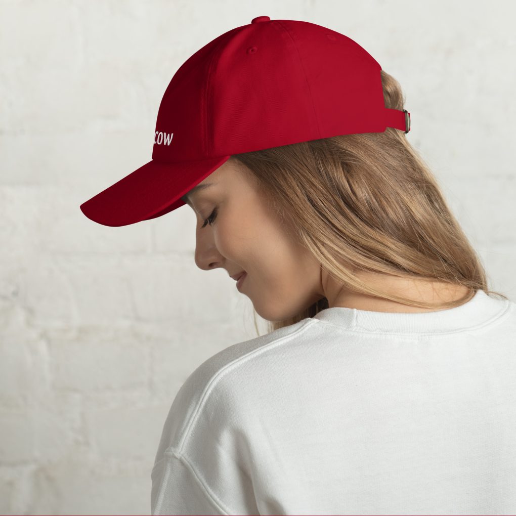Classic Dad Hat "iN Moscow" | Yupoong 6245CM