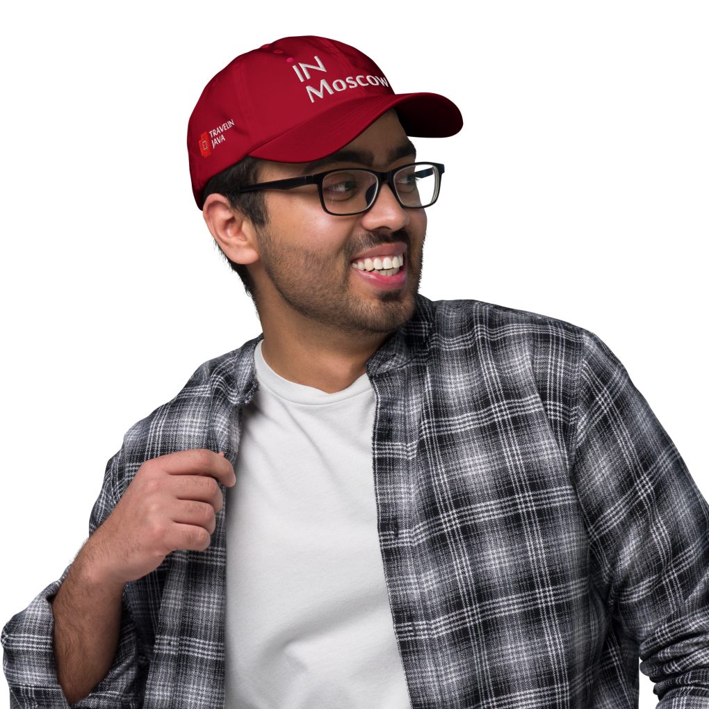 Classic Dad Hat "iN Moscow" | Yupoong 6245CM