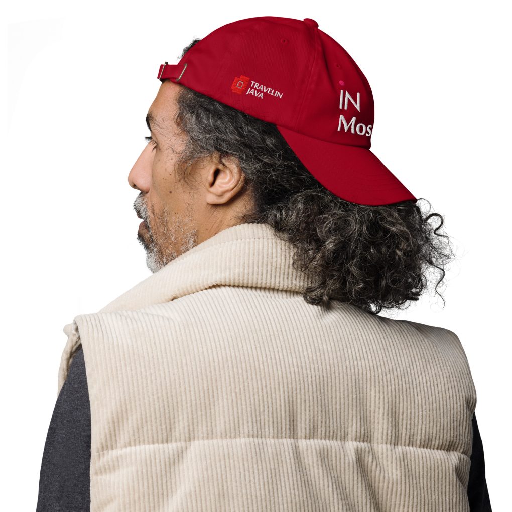 Classic Dad Hat "iN Moscow" | Yupoong 6245CM
