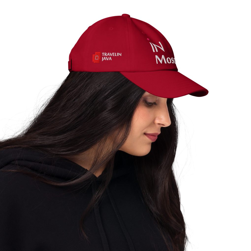Classic Dad Hat "iN Moscow" | Yupoong 6245CM