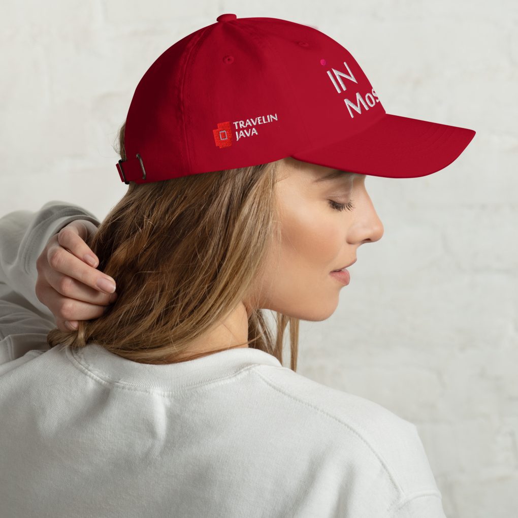 Classic Dad Hat "iN Moscow" | Yupoong 6245CM