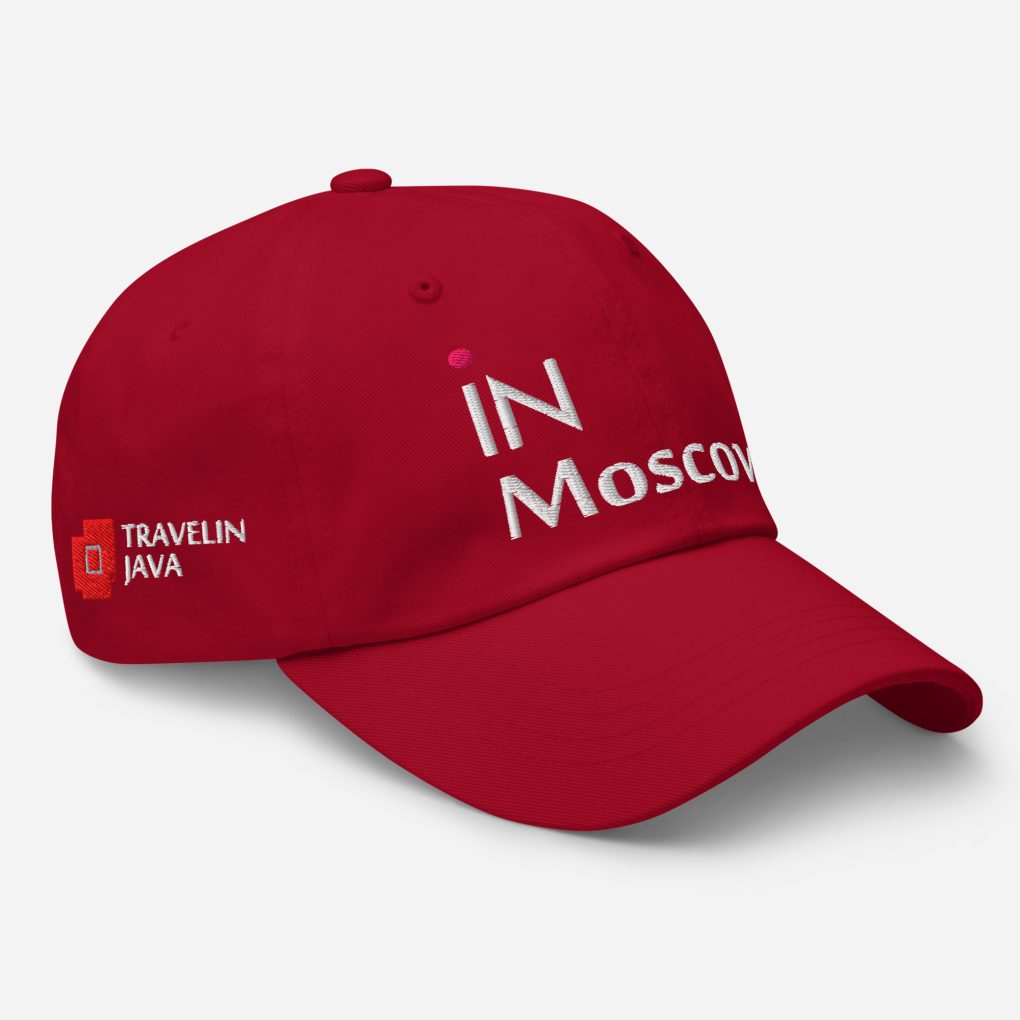 Classic Dad Hat "iN Moscow" | Yupoong 6245CM