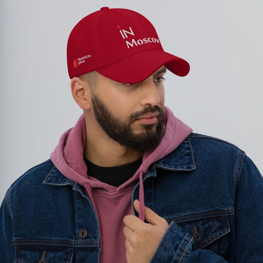 Classic Dad Hat "iN Moscow" | Yupoong 6245CM