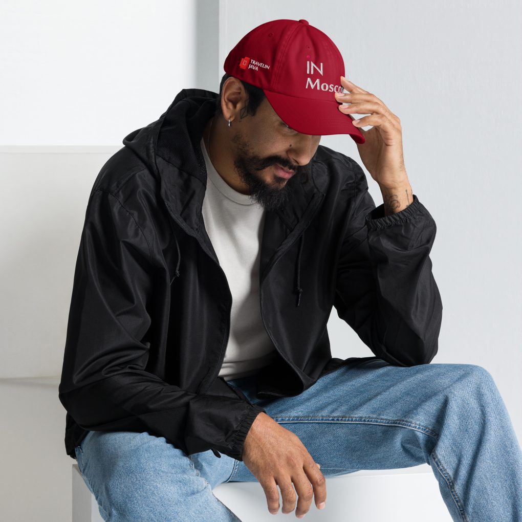 Classic Dad Hat "iN Moscow" | Yupoong 6245CM