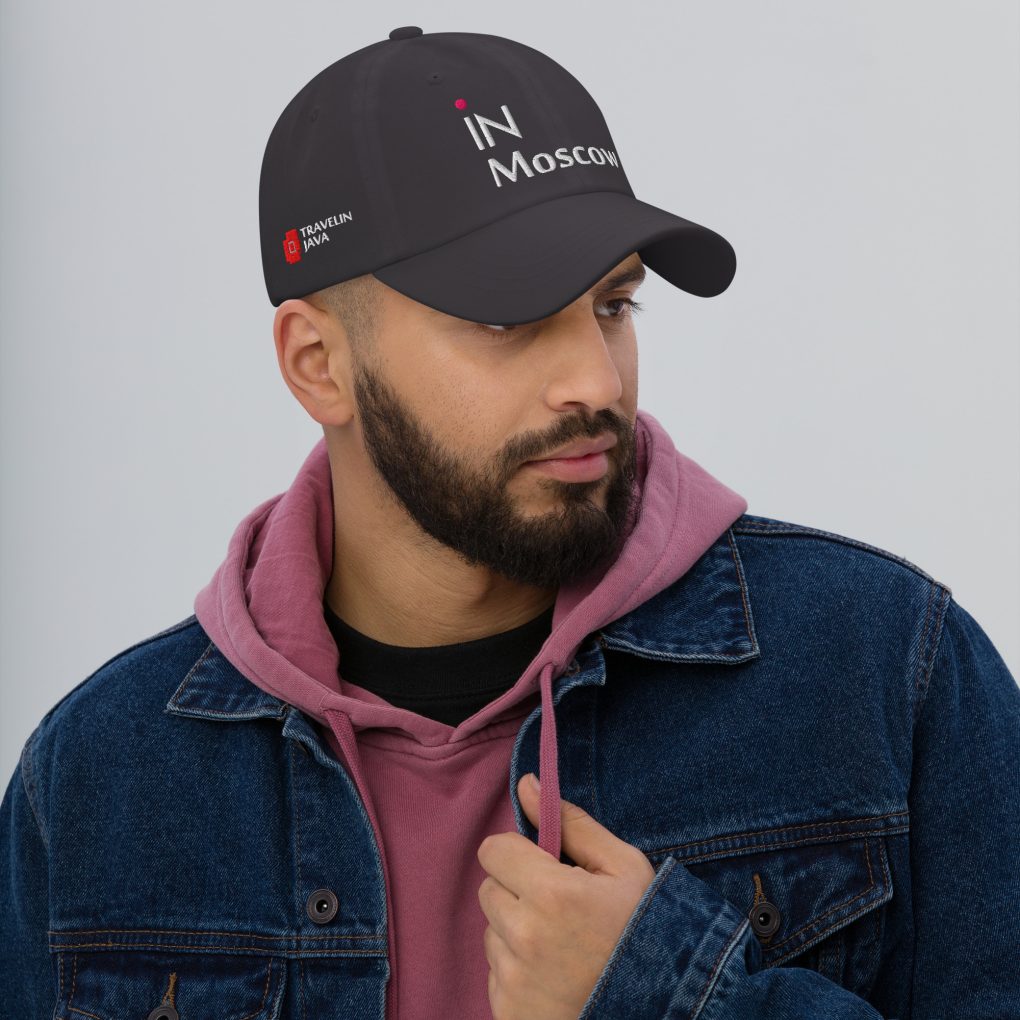 Classic Dad Hat "iN Moscow" | Yupoong 6245CM