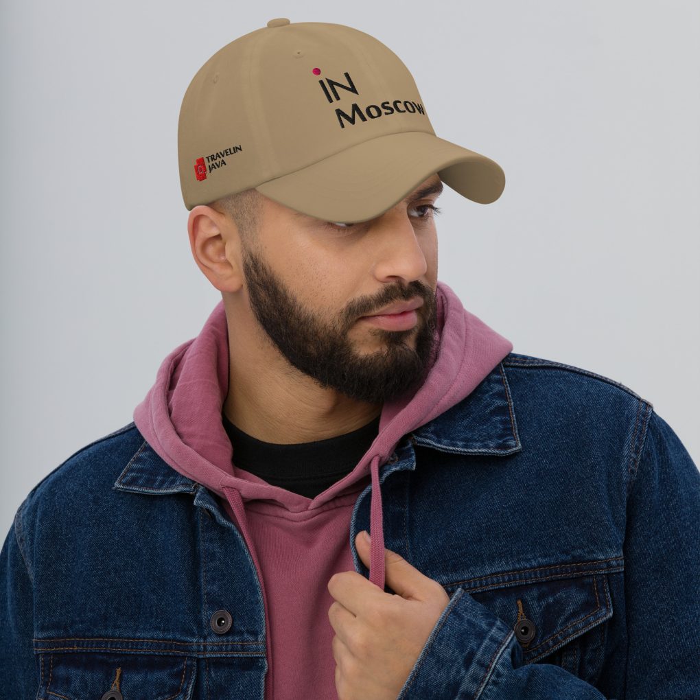 Classic Dad Hat "iN Moscow" | Yupoong 6245CM
