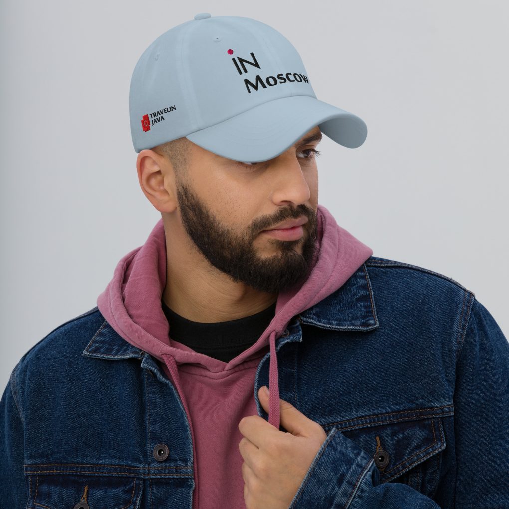 Classic Dad Hat "iN Moscow" | Yupoong 6245CM