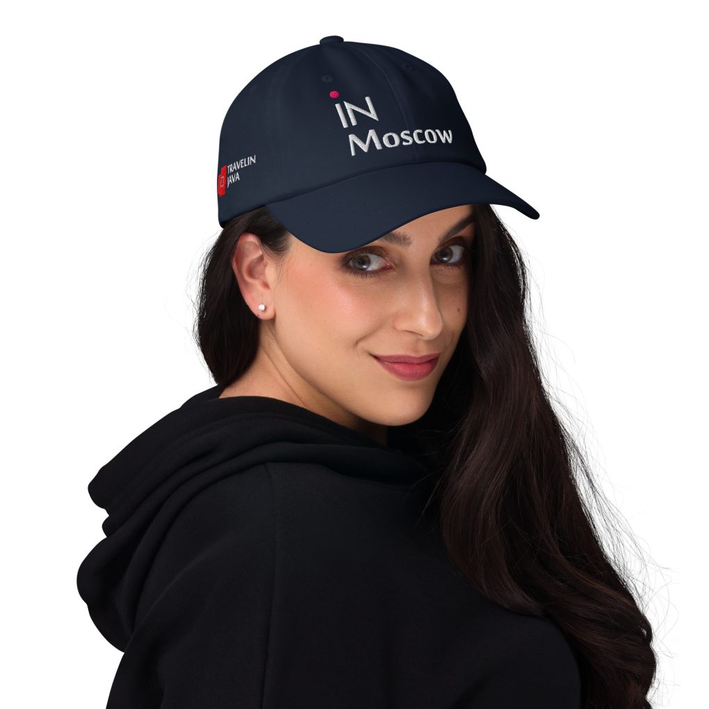 Classic Dad Hat "iN Moscow" | Yupoong 6245CM