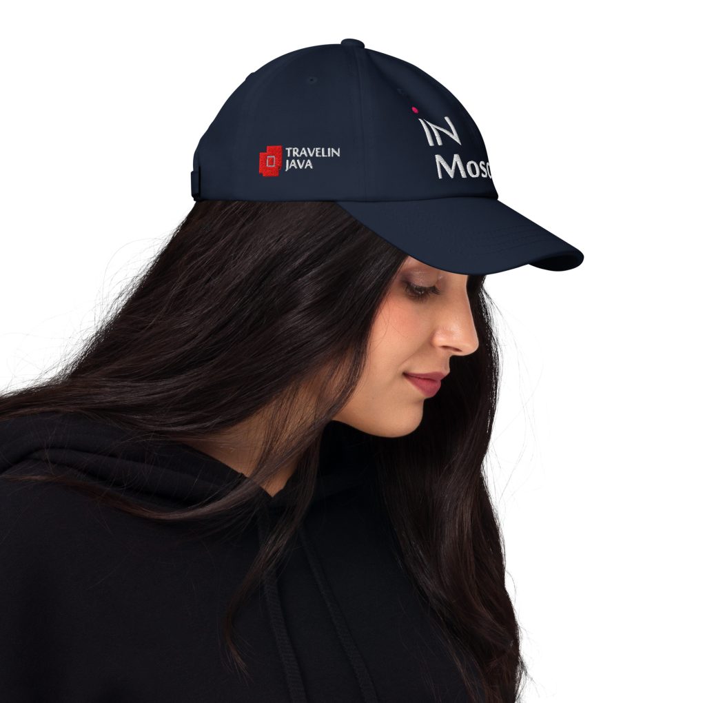 Classic Dad Hat "iN Moscow" | Yupoong 6245CM