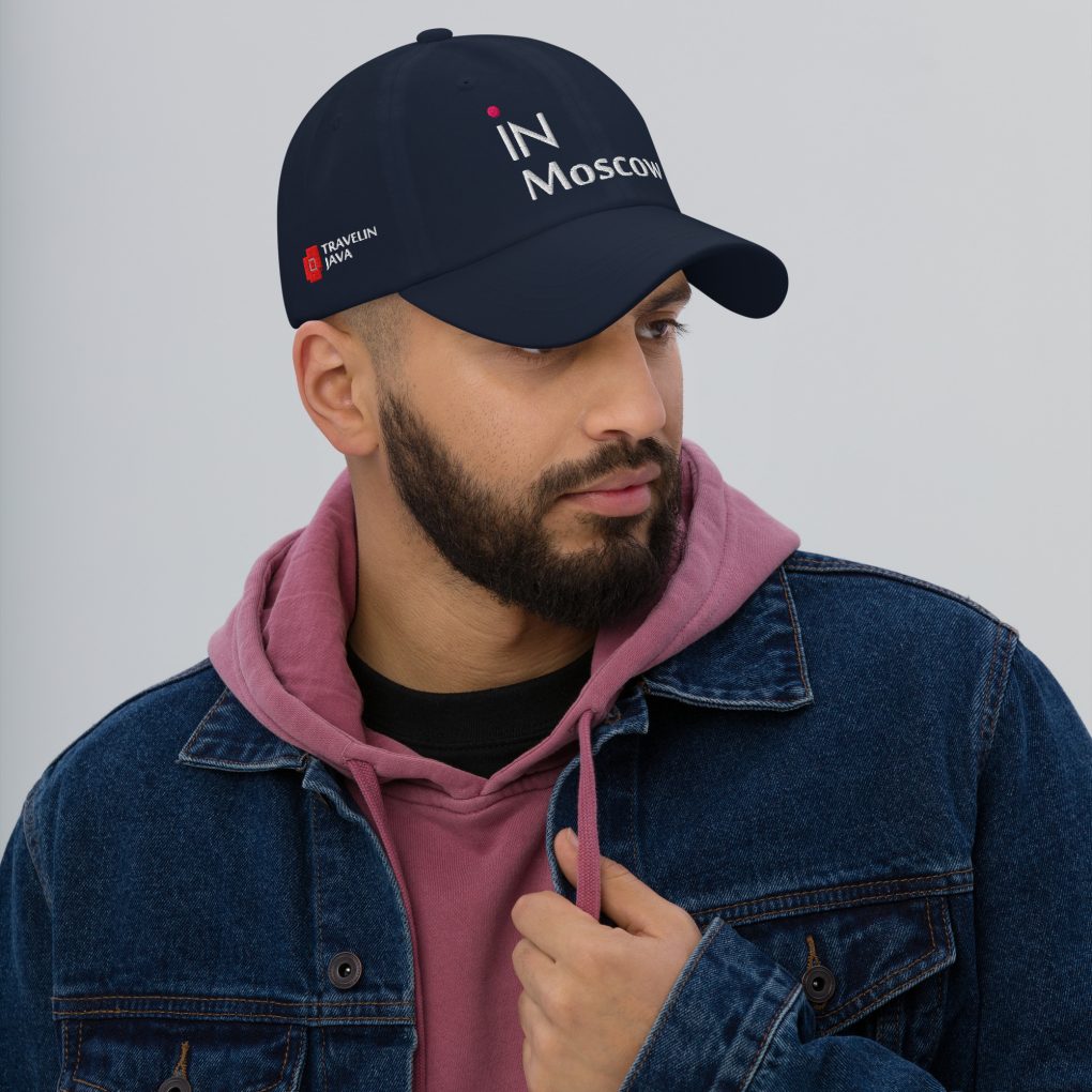 Classic Dad Hat "iN Moscow" | Yupoong 6245CM