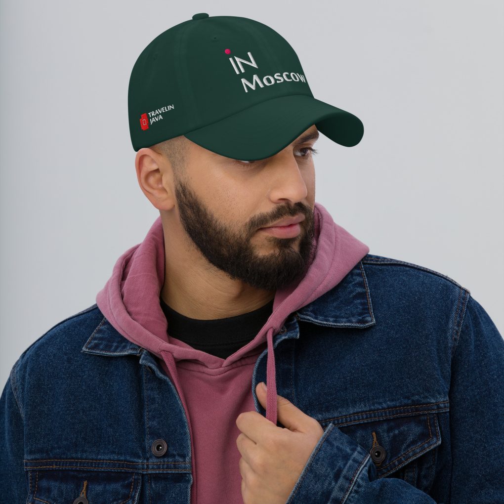 Classic Dad Hat "iN Moscow" | Yupoong 6245CM