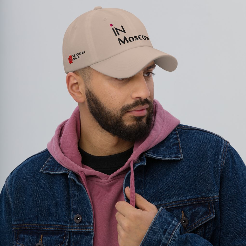 Classic Dad Hat "iN Moscow" | Yupoong 6245CM