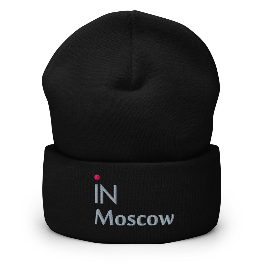 Cuffed Beanie "iN Moscow"