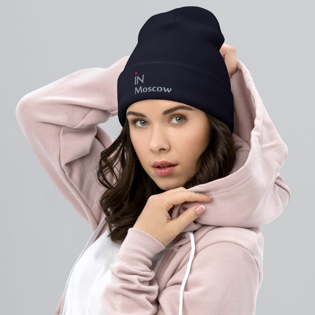 Cuffed Beanie "iN Moscow"