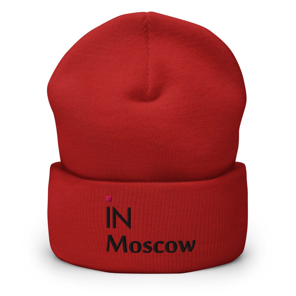 Cuffed Beanie "iN Moscow"