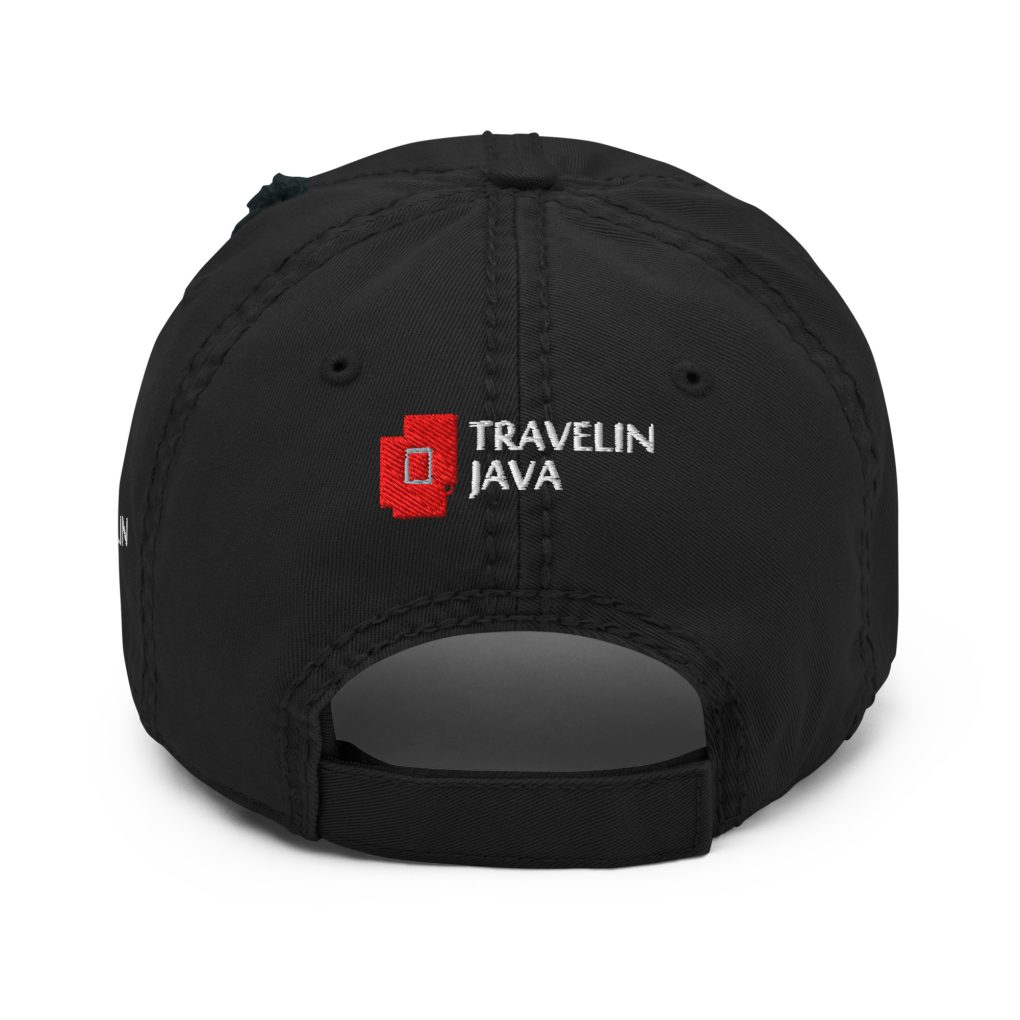 Distressed Dad Hat "iN Moscow"