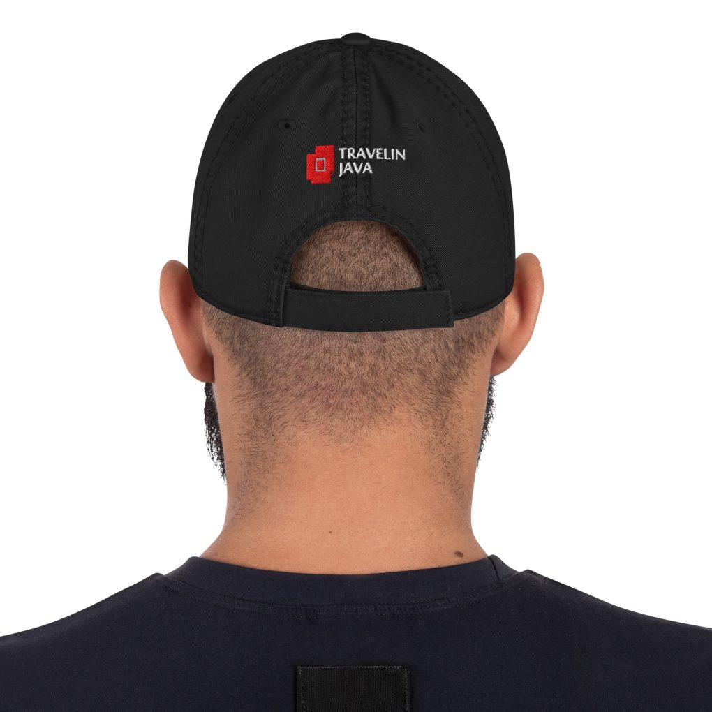 Distressed Dad Hat "iN Moscow"