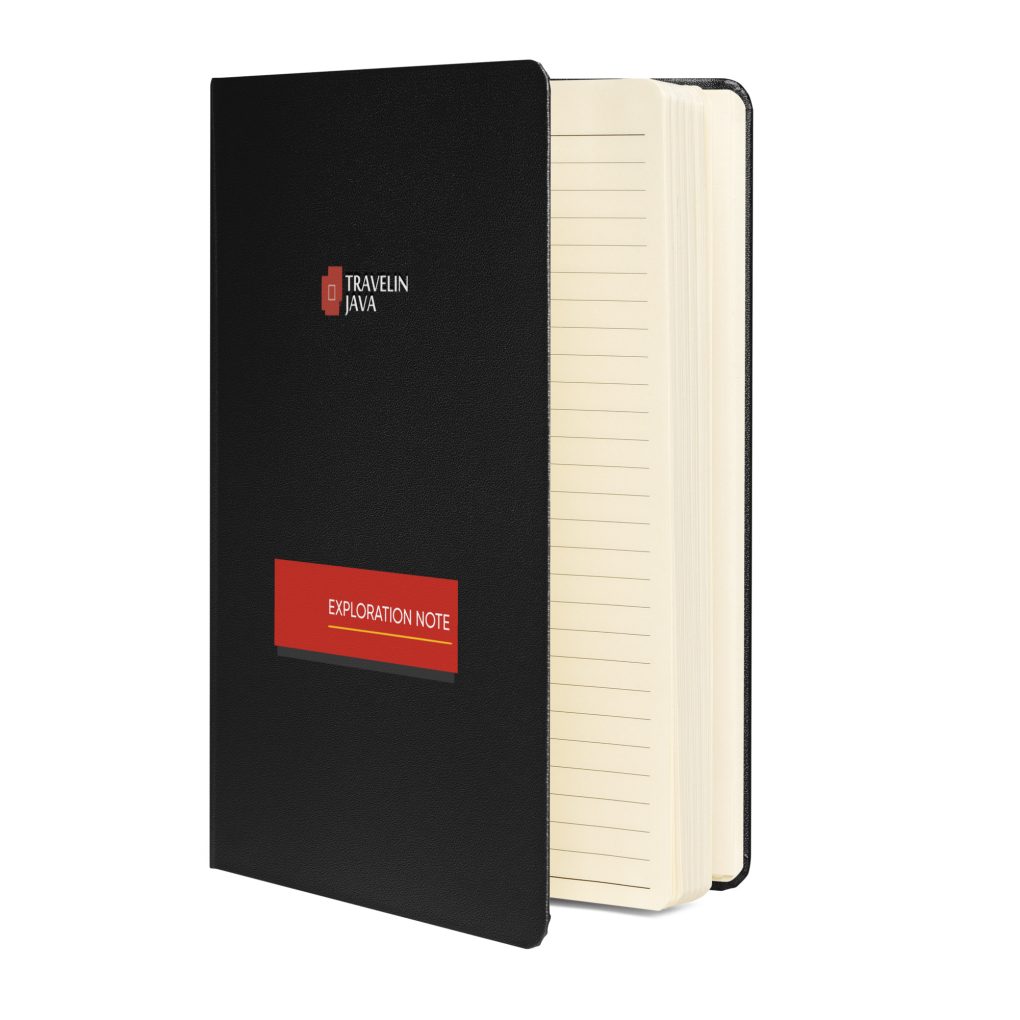 Hardcover Bound Notebook NJava | Field Logs Saver