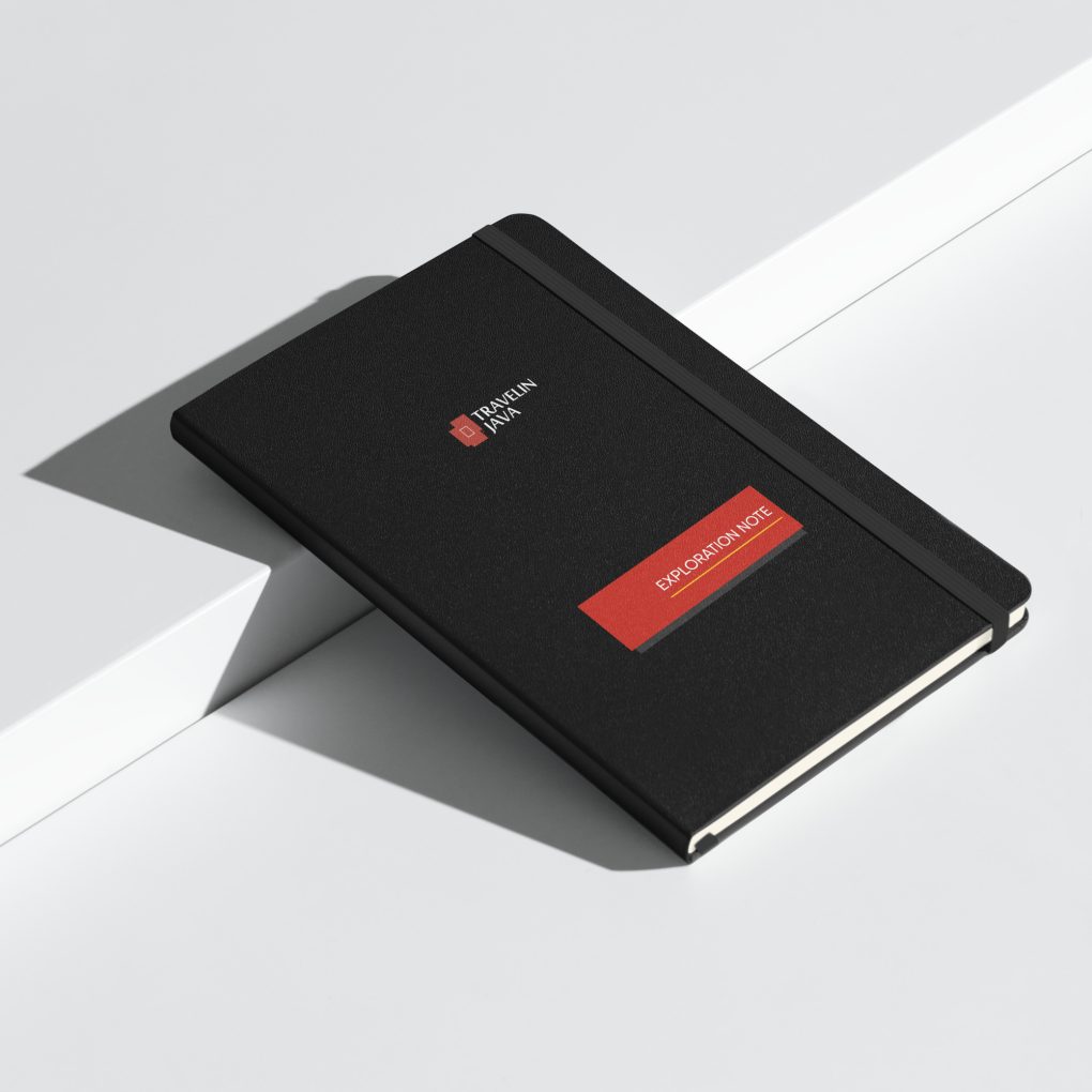 Hardcover Bound Notebook NJava | Field Logs Saver