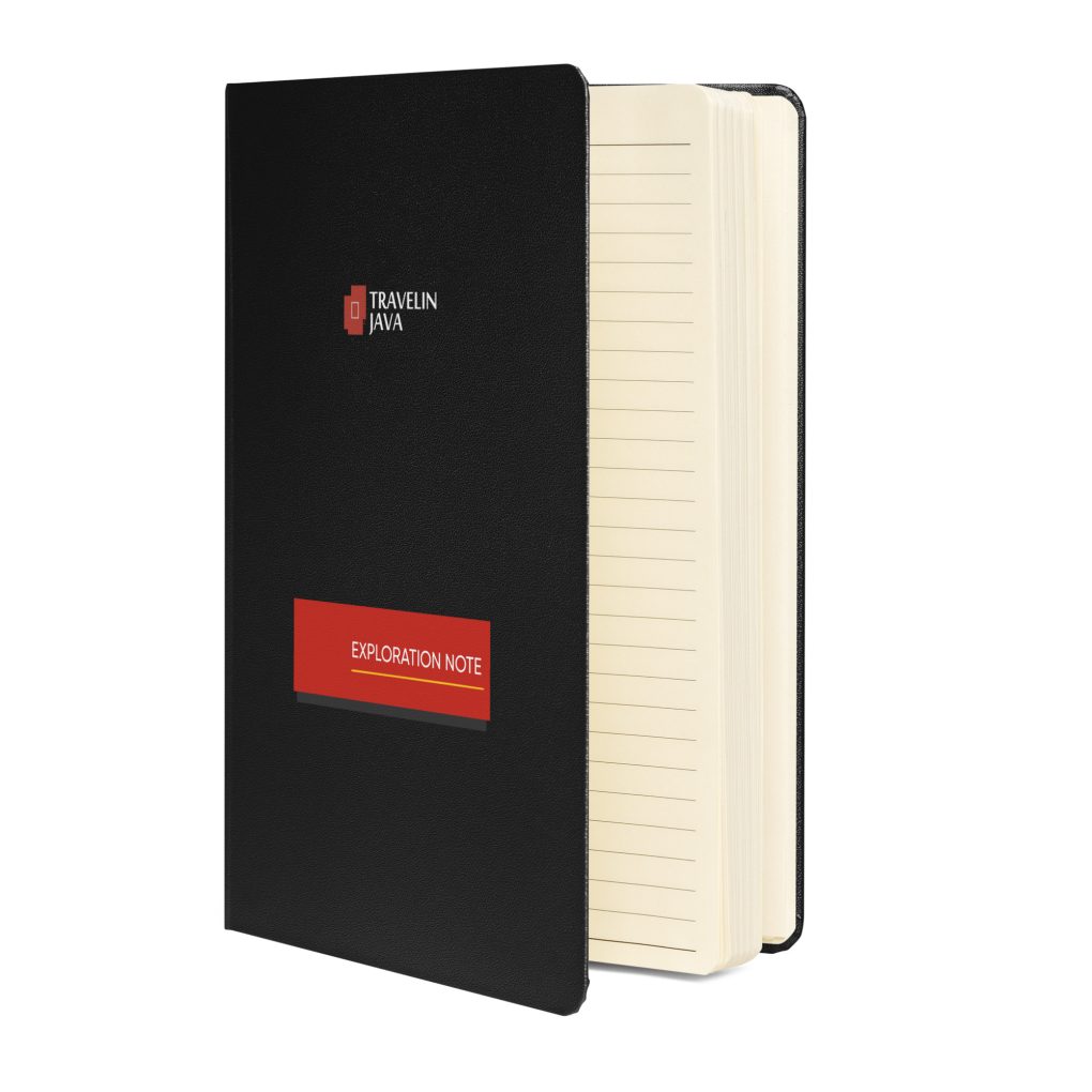 Hardcover Bound Notebook NJava | Field Logs Saver