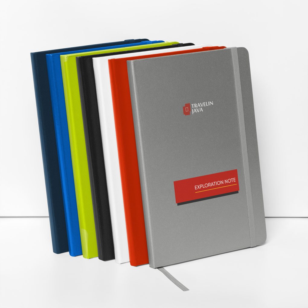 Hardcover Bound Notebook NJava | Field Logs Saver
