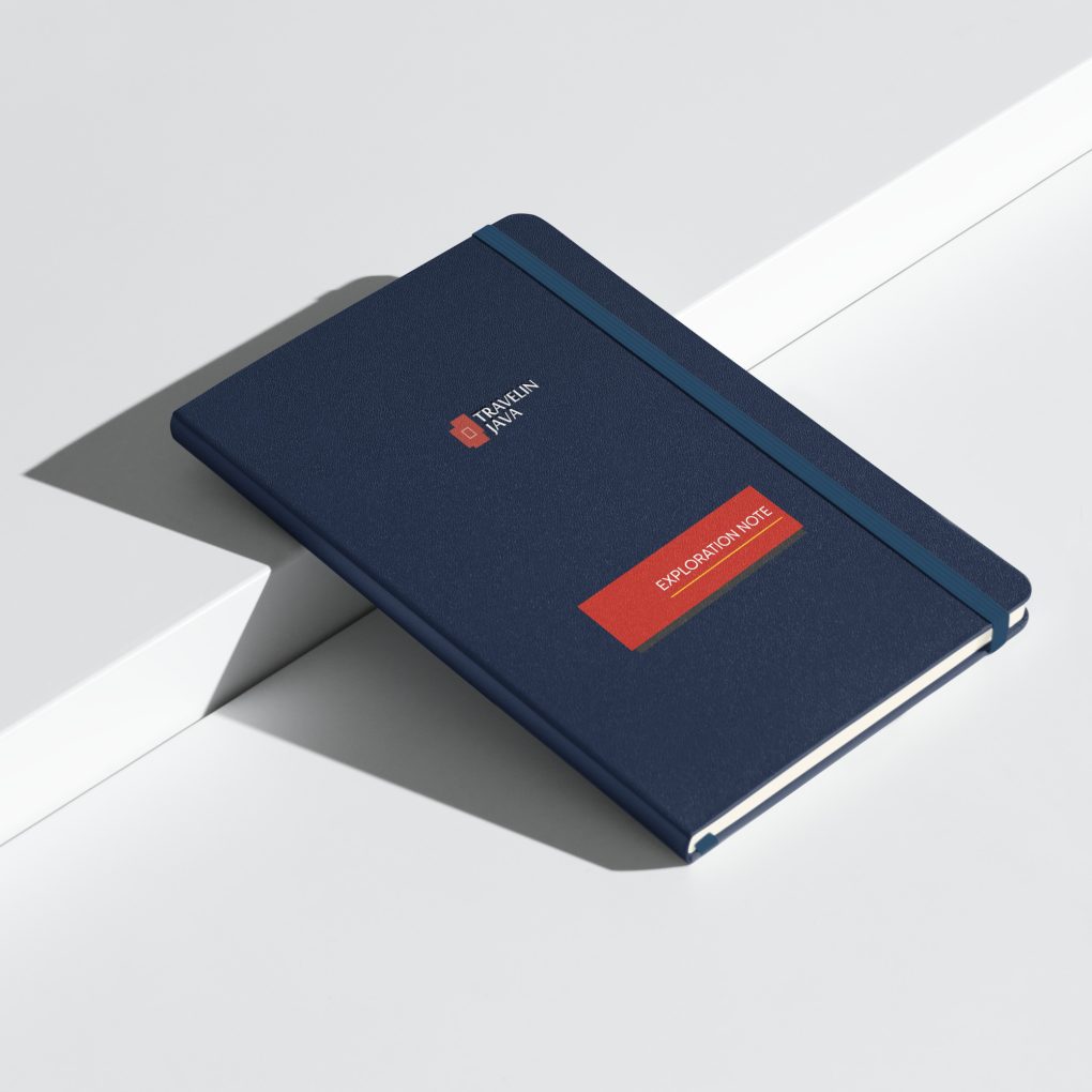 Hardcover Bound Notebook NJava | Field Logs Saver