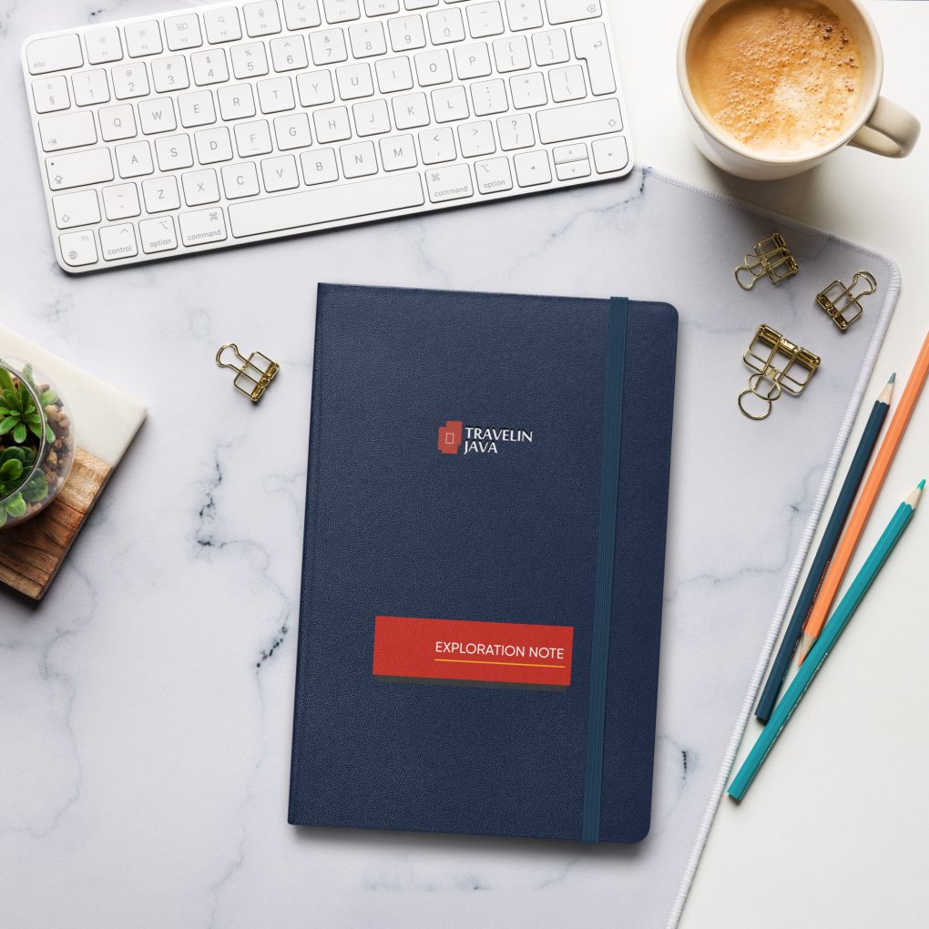 Hardcover Bound Notebook NJava | Field Logs Saver