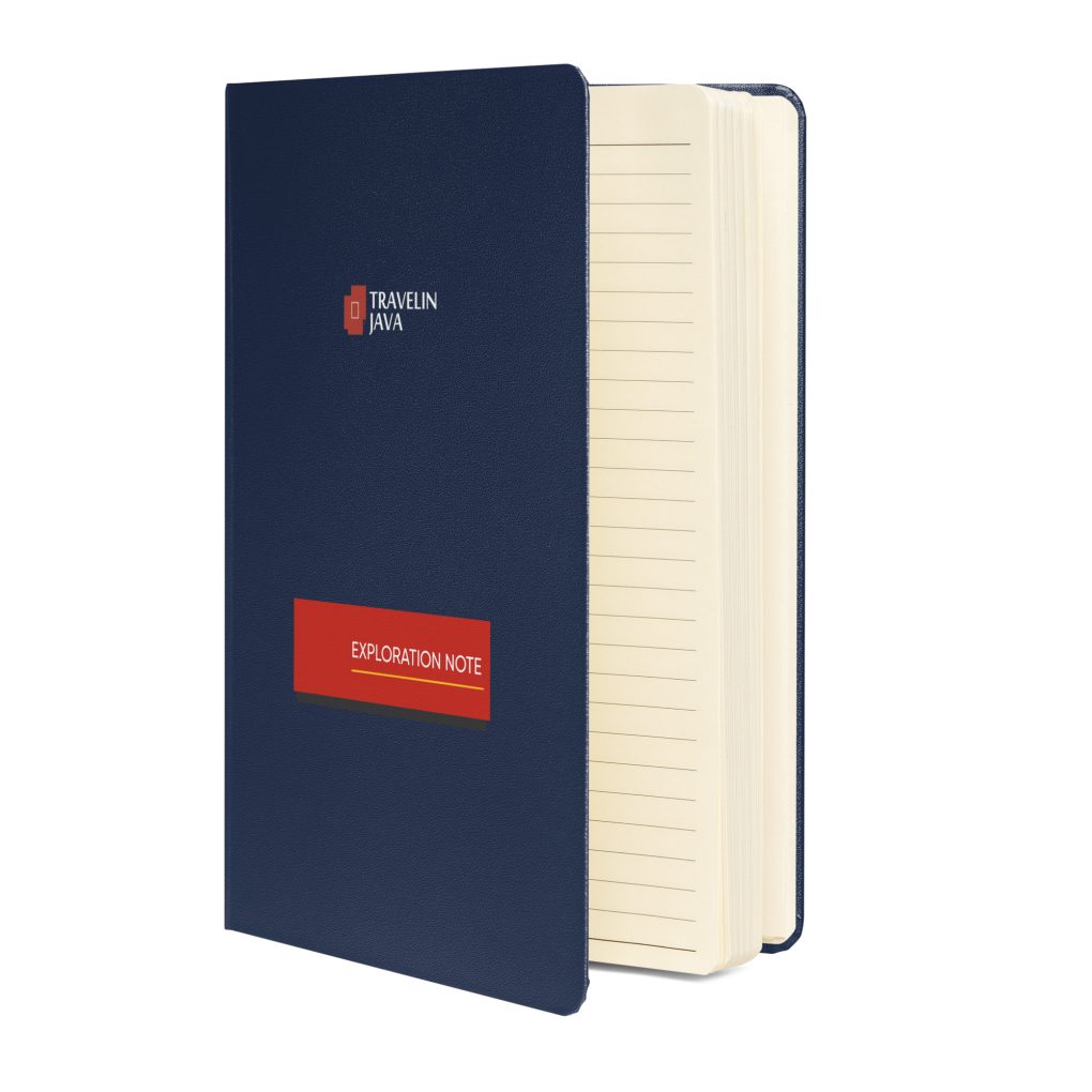 Hardcover Bound Notebook NJava | Field Logs Saver