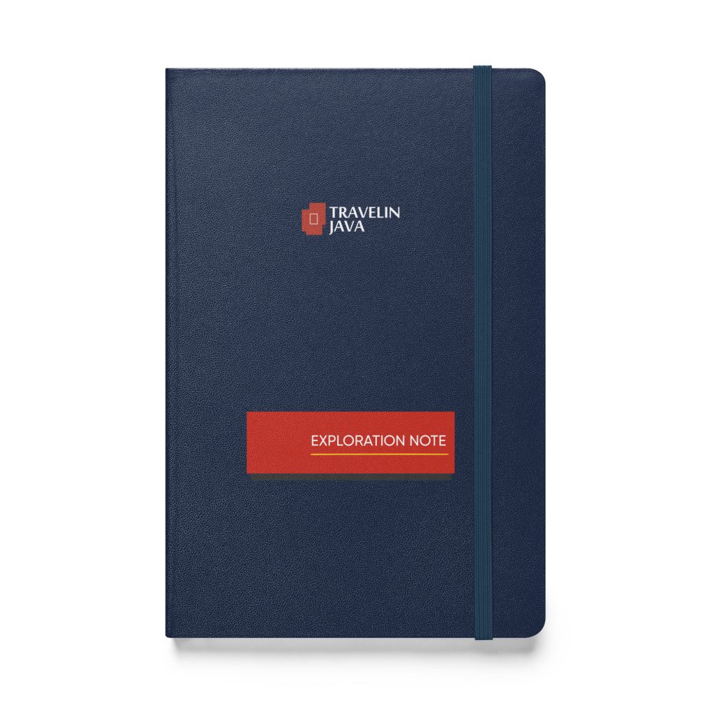 Hardcover Bound Notebook NJava | Field Logs Saver