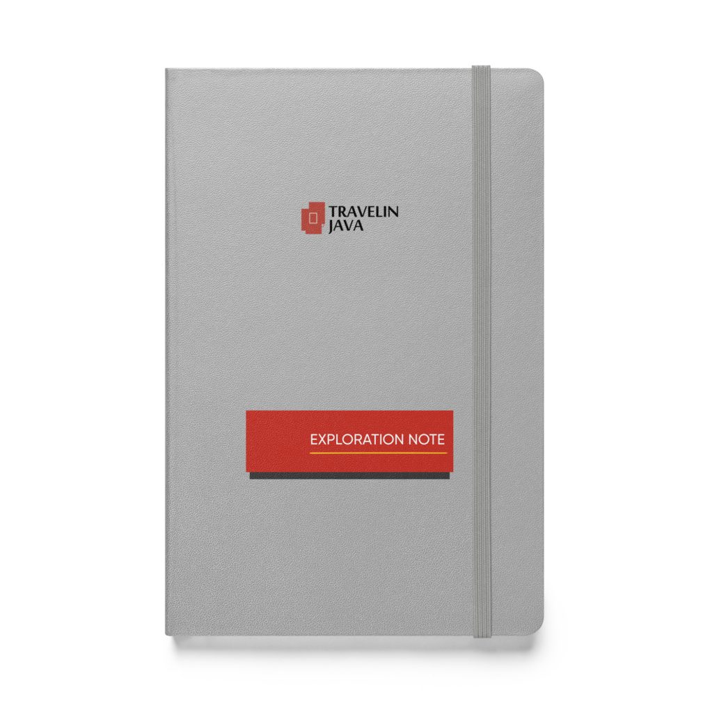 Hardcover Bound Notebook NJava | Field Logs Saver