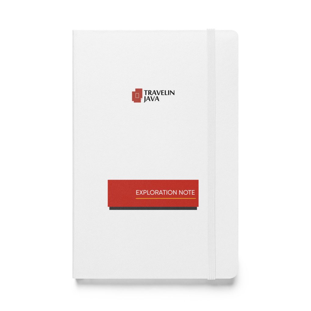 Hardcover Bound Notebook NJava | Field Logs Saver