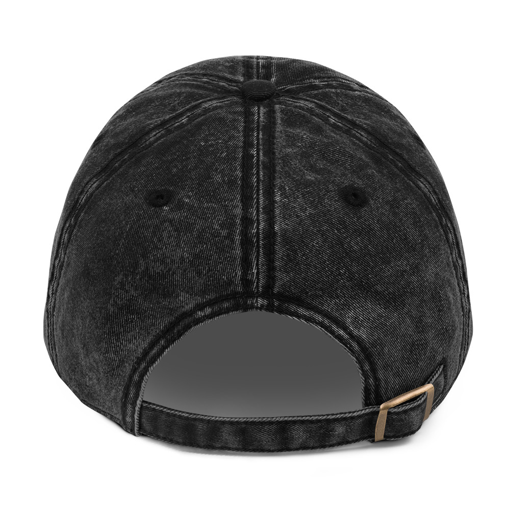 Vintage Cotton Twill Cap "iN Moscow"