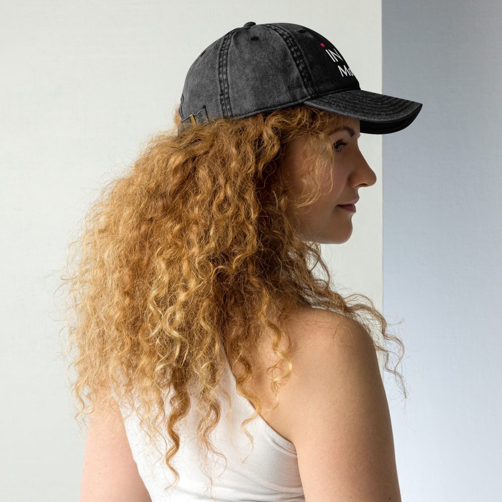 Vintage Cotton Twill Cap "iN Moscow"