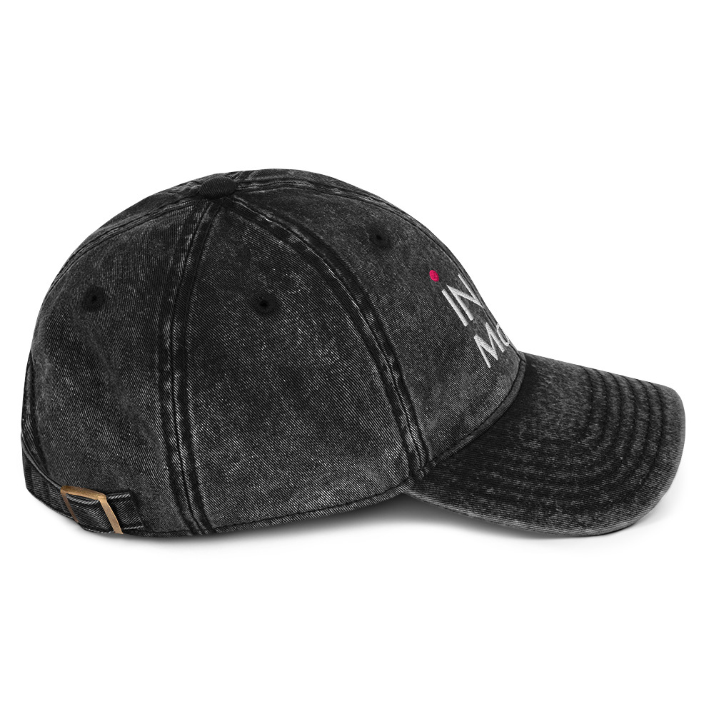 Vintage Cotton Twill Cap "iN Moscow"