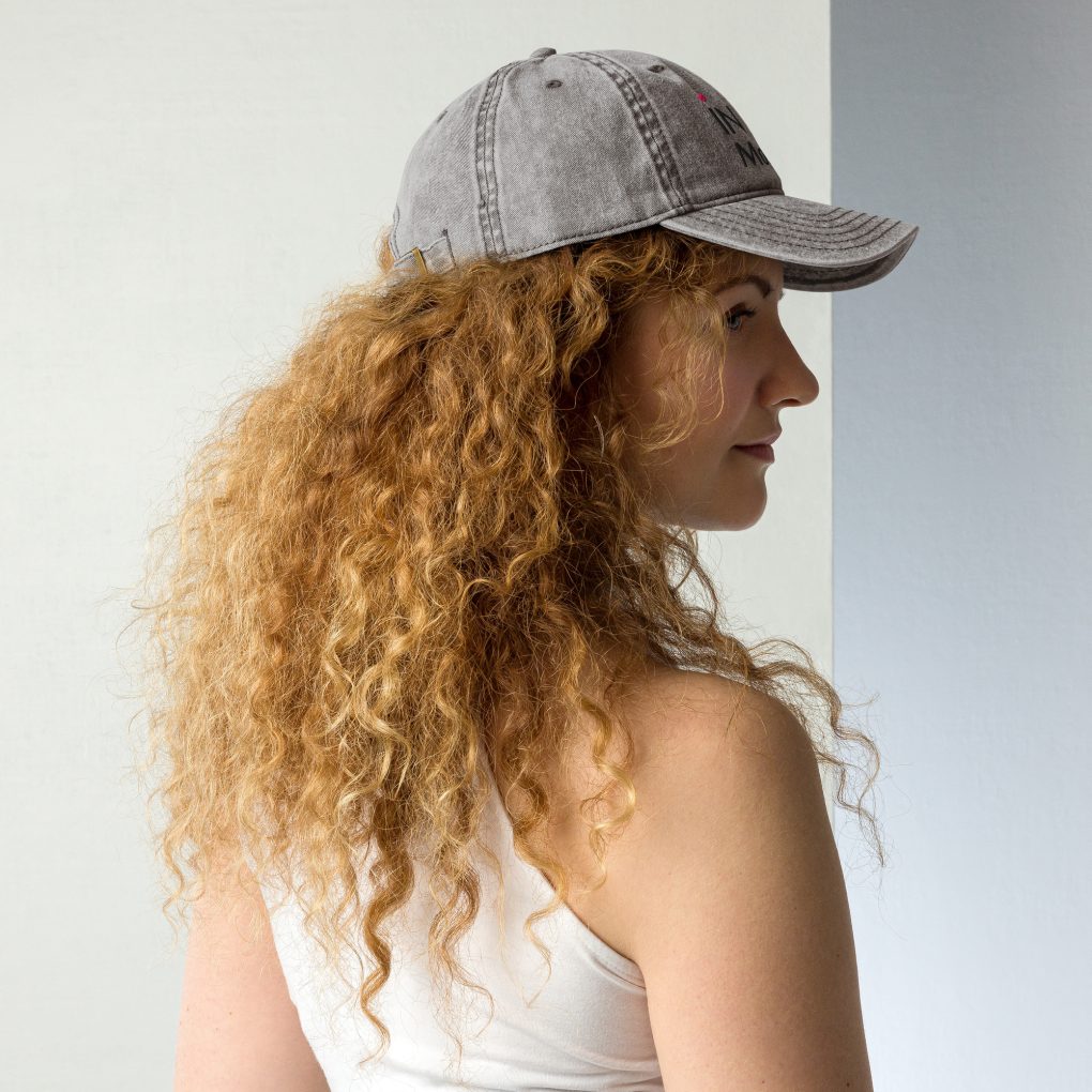 Vintage Cotton Twill Cap "iN Moscow"