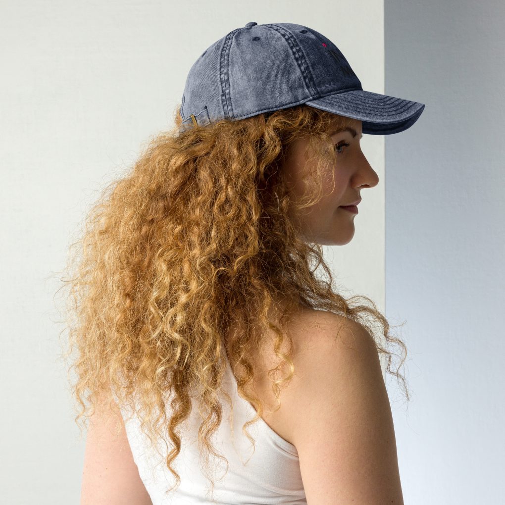 Vintage Cotton Twill Cap "iN Moscow"