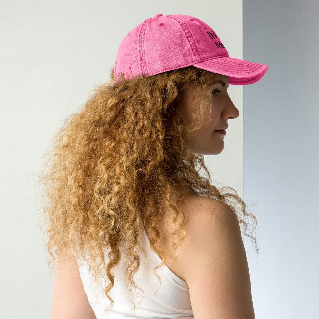 Vintage Cotton Twill Cap "iN Moscow"