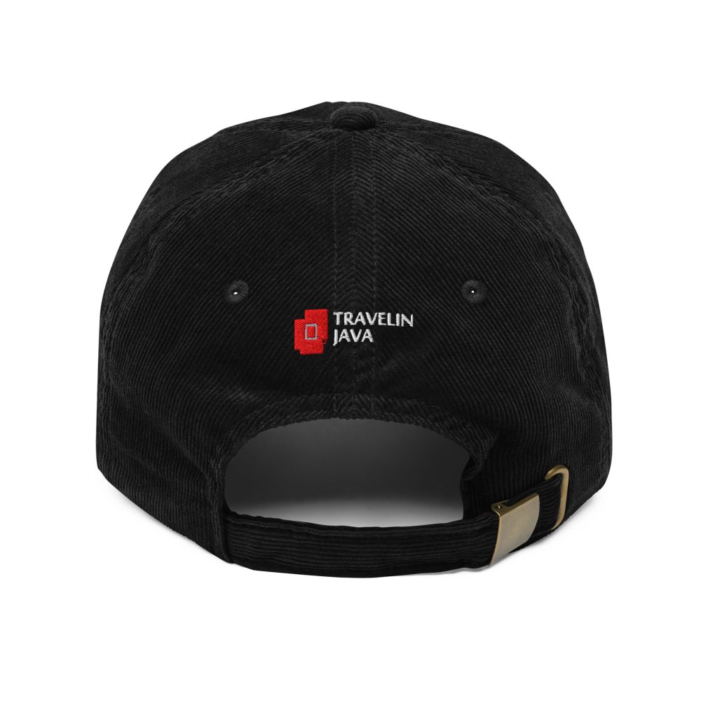 Vintage corduroy cap "iN Mpscow"