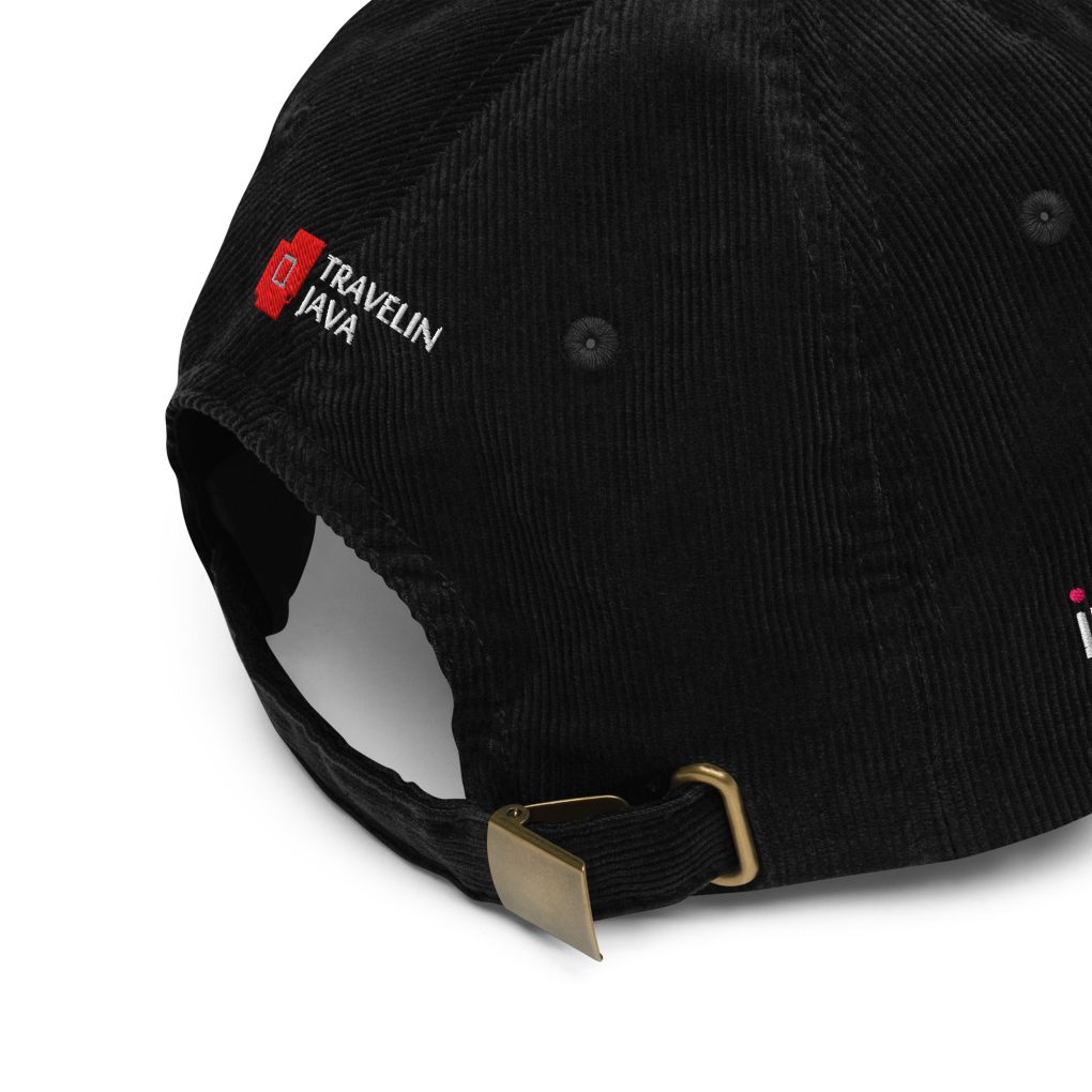 Vintage corduroy cap "iN Mpscow"